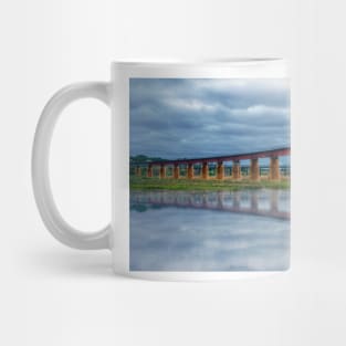 Reflections of a Flood - The River Murray, Murray Bridge, South Australia Mug